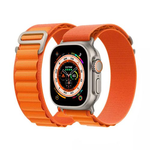 Dux Ducis alpesi pánt Narancs Apple Watch 42 / 44  / 45 / 49 mm