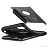 Spigen Slim Armor ütésálló tok, hátlap szürke / fekete iPhone 11 Pro