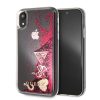Guess raspberry glitteres folyós szilikon hátlap, tok iPhone XR