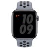 Apple Watch lélegző sportszíj LEVENDULA / FEKETE 38 / 40 / 41 mm