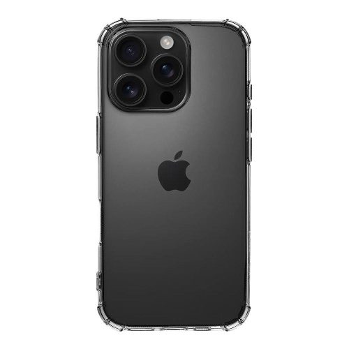 Tactical TPU Plyo Apple iPhone 16 Pro hátlap tok, átlátszó