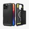 Spigen Rugged Armor MagFit Apple iPhone 16 Pro tok, szürke