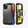 Spigen Tough Armor MagFit Apple iPhone 16 Pro tok, Gunmetal MagSafe, fekete