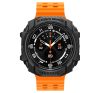 Spigen Rugged Armor Galaxy Watch Ultra tok, Matte Black, fekete