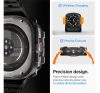 Spigen Rugged Armor Galaxy Watch Ultra tok, Matte Black, fekete