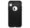 Spigen Rugged Armor Apple iPhone XR Matte Black tok, fekete