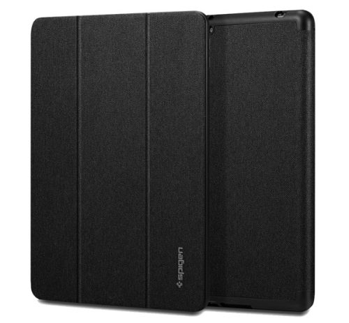 Spigen Urban Fit Apple iPad 10.2" (2021/2020/2019) oldalra nyíló tok, fekete