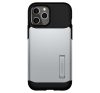 Spigen Slim Armor Apple iPhone 12 Pro Max Satin Silver tok, ezüst