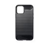 Forcell Carbon hátlap tok Apple iPhone 12/12 Pro, fekete