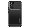 Spigen Rugged Armor Samsung Galaxy S22 Matte Black tok, fekete