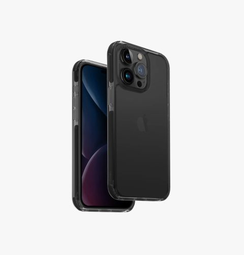 Uniq Combat Apple iPhone 14 Pro Max, szilikon tok, fekete