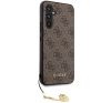 Guess 4G Charms Samsung Galaxy A54 5G szilikon tok, barna