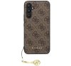 Guess 4G Charms Samsung Galaxy A54 5G szilikon tok, barna