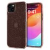 Spigen Liquid Crystal Glitter Apple iPhone 15 Plus tok, csillámos rózsaszín átlátszó