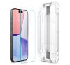 Spigen Glas.tR EZ Fit Apple iPhone 15 Pro Max, Tempered kijelzővédő fólia (2db)