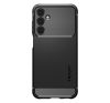 Spigen Rugged Armor Samsung Galaxy A25 Matte Black tok, fekete