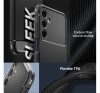 Spigen Rugged Armor Samsung Galaxy A25 Matte Black tok, fekete