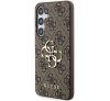 Guess 4G Big Metal Logo Samsung Galaxy A55 hátlap tok, barna, CSA554GMGBR