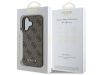 Guess 4G Classic Apple iPhone 16 Plus hátlap tok, barna GUHCP16MG4GFBR