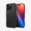 Spigen Liquid Air iPhone 16 Pro Max tok, Matte Black, fekete ACS07988