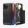 Spigen Rugged Armor MagFit Apple iPhone 16 Pro Max Matte Black tok, fekete ACS07986