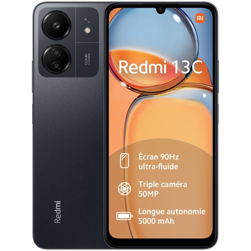 Xiaomi Redmi 13C 128GB Fekete