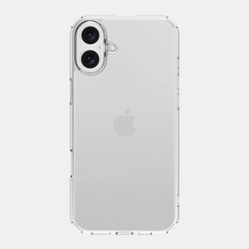 Skech Crystal víztiszta átlátszó ütésálló iPhone 16 tok, hátlap