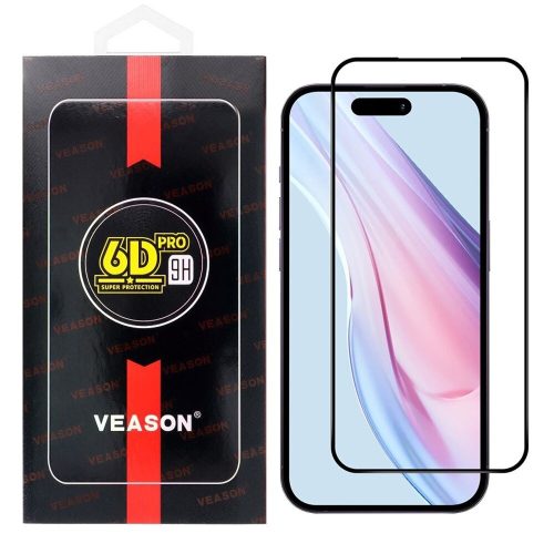 Veason 6D iPhone 14 Pro kijelzővédő üvegfólia