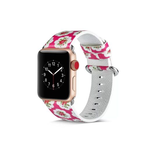 XPRO Apple Watch mintás bőr szíj F3 42mm / 44mm / 45mm / 49mm