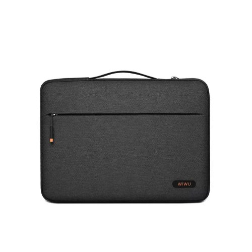 WiWU Fekete Pilot Sleeve Vízálló Laptop Táska, 15.4" méretű laptopokhoz