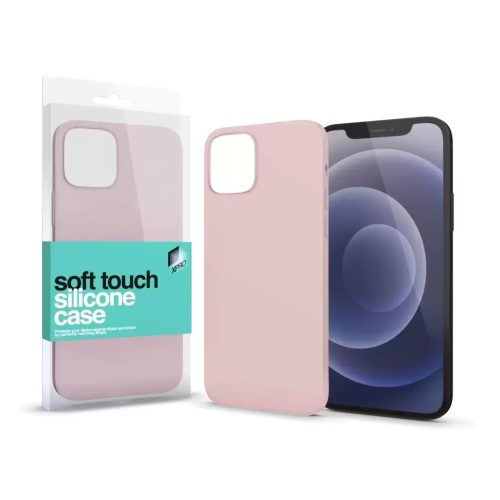 XPRO Soft Touch szilikon tok pink Apple iPhone 14 Plus készülékhez