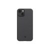 Pitaka MagEZ Case 3 Black / Grey Twill 1500D Apple iPhone 14 készülékhez - MagSafe rögzítéssel