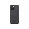 Pitaka MagEZ Case 3 Black / Grey Twill 1500D Apple iPhone 14 Plus készülékhez - MagSafe rögzítéssel