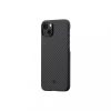 Pitaka MagEZ Case 3 Black / Grey Twill 1500D Apple iPhone 14 Plus készülékhez - MagSafe rögzítéssel