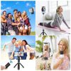 Tech-Protect L02S vezetéknélküli Selfiebot Tripod fekete 