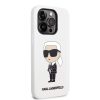 Karl Lagerfeld tok fehét KLHCP14XSNIKBCH Apple Iphone 14 Pro Max készülékhez