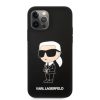 Karl Lagerfeld tok fekete KLHCP12MSNIKBCK Apple Iphone 12 / 12 Pro készülékhez