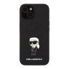 Karl Lagerfeld tok fekete KLHCP15SGKNPSK Apple Iphone 15 készülékhez