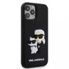 Karl Lagerfeld tok fekete KLHCP12M3DRKCNK Apple Iphone 12 / 12 Pro készülékhez