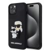 Karl Lagerfeld tok fekete KLHCP15S3DRKCNK Apple Iphone 15 készülékhez