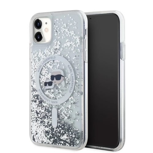 Karl Lagerfeld csillogós átlátszó tok KLHMN61LGKCSGH Apple Iphone 11 készülékhez