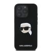 Karl Lagerfeld tok fekete KLHMP16LSKHPPLK Apple Iphone 16 Pro készülékhez