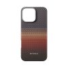 Pitaka Tactile Woven tok SUNSET Apple iPhone 16 Pro Max készülékhez - MagSafe rögzítéssel (KI1601SUM)